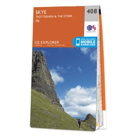 Wandelkaart - Topografische kaart 408 OS Explorer Map Skye, Trotternish, The Storr | Ordnance Survey