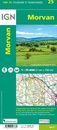 Fietskaart - Wandelkaart 75025 Morvan | IGN - Institut Géographique National