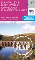 Wandelkaart - Topografische kaart 147 Landranger Active Elan Valley / Builth Wells | Ordnance Survey