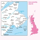 Wandelkaart - Topografische kaart 059 Landranger St Andrews, Kirkcaldy & Glenrothes | Ordnance Survey