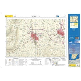 Topografische kaart 712-II Madridejos | CNIG - Instituto Geográfico Nacional1