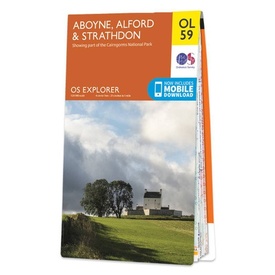 Wandelkaart - Topografische kaart OL59 OS Explorer Map Aboyne, Alford & Strathdon | Ordnance Survey