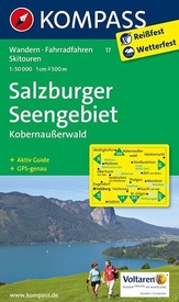 Wandelkaart 17 Salzburger Seengebiet | Kompass