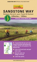 Sandstone Way - Northumberland Cycle Route Map