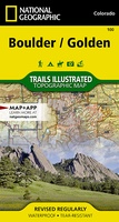 Boulder / Golden Trail map - USA