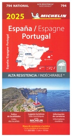 Wegenkaart - landkaart 794 Spanje & Portugal 2025 | Michelin