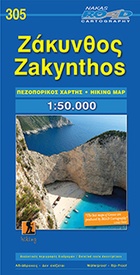 Wandelkaart 305 Zakynthos | Road Editions