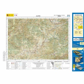 Topografische kaart 182-IV Alins | CNIG - Instituto Geográfico Nacional1