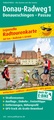 Fietskaart 235 Radwanderkarte Donau-Radweg 1 , Donaueschingen - Passau | Publicpress