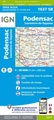 Wandelkaart - Topografische kaart 1637SB Podensac | IGN - Institut Géographique National