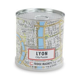 Magnetische puzzel City Puzzle Magnets Lyon city puzzle magnets | Koelkast magneten | Extragoods