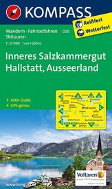 Wandelkaart 020 Inneres Salzkammergut - Hallstatt - Ausseerland | Kompass