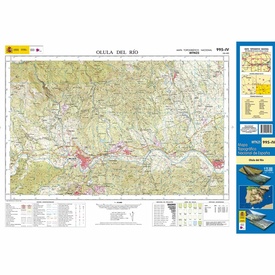 Topografische kaart 995-IV Olulu del Río | CNIG - Instituto Geográfico Nacional1