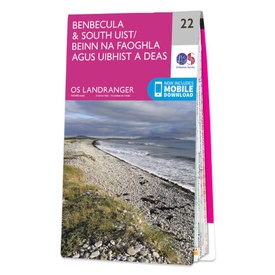 Wandelkaart - Topografische kaart 022 Landranger Benbecula & South Uist | Ordnance Survey