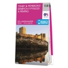 Wandelkaart - Topografische kaart 158 Landranger Tenby & Pembroke - Wales | Ordnance Survey