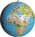 Opblaasbare wereldbol - globe Planet Animal Inflatable globe |  Ø 42 cm | Caly Toys