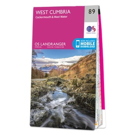 Wandelkaart - Topografische kaart 089 Landranger West Cumbria, (Lake District) | Ordnance Survey