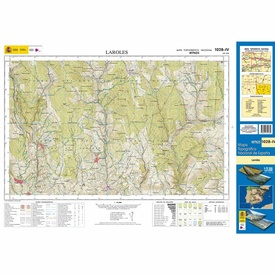 Topografische kaart 1028-IV Laroles | CNIG - Instituto Geográfico Nacional1