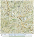 Wandelkaart 1006 Pacific Crest Trail: Klamath Mountains /CA | National Geographic