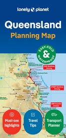 Wegenkaart - landkaart Planning Map Queensland | Lonely Planet