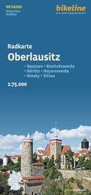 Fietskaart SAX03 Bikeline Radkarte Oberlausitz | Esterbauer