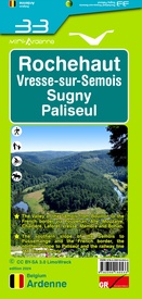 Wandelkaart 33 Rochehaut Vress- sur-Semois Sugny Paliseul | Mini-Ardenne