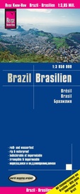 Wegenkaart - landkaart Brasilien - Brazilië | Reise Know-How Verlag