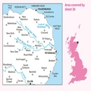 Wandelkaart - Topografische kaart 030 Landranger Fraserburgh, Peterhead & Ellon | Ordnance Survey