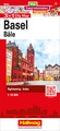 Stadsplattegrond 3 in 1 city map Basel | Hallwag