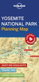 Wegenkaart - landkaart Planning Map Yosemite National Park | Lonely Planet