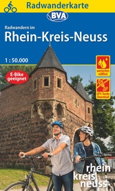 Fietsknooppuntenkaart ADFC Radwanderkarte Neuss Rhein-Kreis | BVA BikeMedia