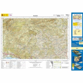 Topografische kaart 1055-I Maro | CNIG - Instituto Geográfico Nacional1