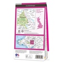 Wandelkaart - Topografische kaart 161 Landranger Abergavenny & The Black Mountains/Y Mynyddoedd Duon - Brecon Beacons / Wales | Ordnance Survey