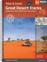 Great Desert Tracks Atlas & Guide Australia  | Ringband |A4