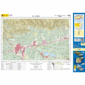 Topografische kaart 1058-I El Ejido | CNIG - Instituto Geográfico Nacional1