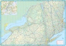 Wegenkaart - landkaart New England and New York State | ITMB