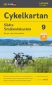 Fietskaart 09 Cykelkartan Södra Smålandskusten - zuid Smaland | Norstedts