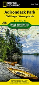 Wandelkaart - Topografische kaart 745 Adirondack Park - Old Forge - Oswegatchie | National Geographic