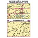 Topografische kaart 458 MT50 Prádena | CNIG - Instituto Geográfico Nacional