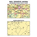 Topografische kaart 1002 MT50 Dos Hermanas | CNIG - Instituto Geográfico Nacional1