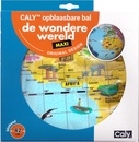 Opblaasbare wereldbol - globe De wondere wereld | Caly Toys