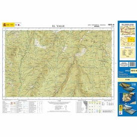 Topografische kaart 1012-II El Valle | CNIG - Instituto Geográfico Nacional1