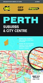 Stadsplattegrond 618 Perth City & Suburbs | UBD Gregory's