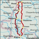 Fietsgids Bikeline Emsland route | Esterbauer