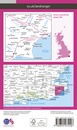 Wandelkaart - Topografische kaart 189 Landranger Active Ashford / Romney Marsh / Rye | Ordnance Survey Wandelkaart - Topografische kaart 189 Landranger Ashford & Romney Marsh | Ordnance Survey