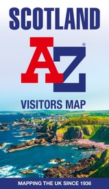 Wegenkaart - landkaart Visitors map Scotland - Schotland | A-Z Map Company