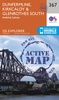 Wandelkaart - Topografische kaart 367 OS Explorer Map | Active Dunfermline / Kirkcaldy / Glenrothes South | Ordnance Survey