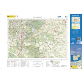 Topografische kaart 350-III Los Rábanos | CNIG - Instituto Geográfico Nacional1