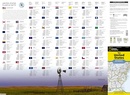 Wegenkaart - landkaart United States Map (folded with flags and facts) - Verenigde Staten + vlaggen + info | National Geographic