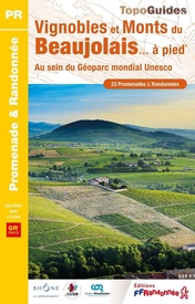 Wandelgids P693 Vignobles et Monts du Beaujolais à pied | FFRP